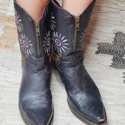 Women's Lucchese Charlie Horse Boots Sz 7.5