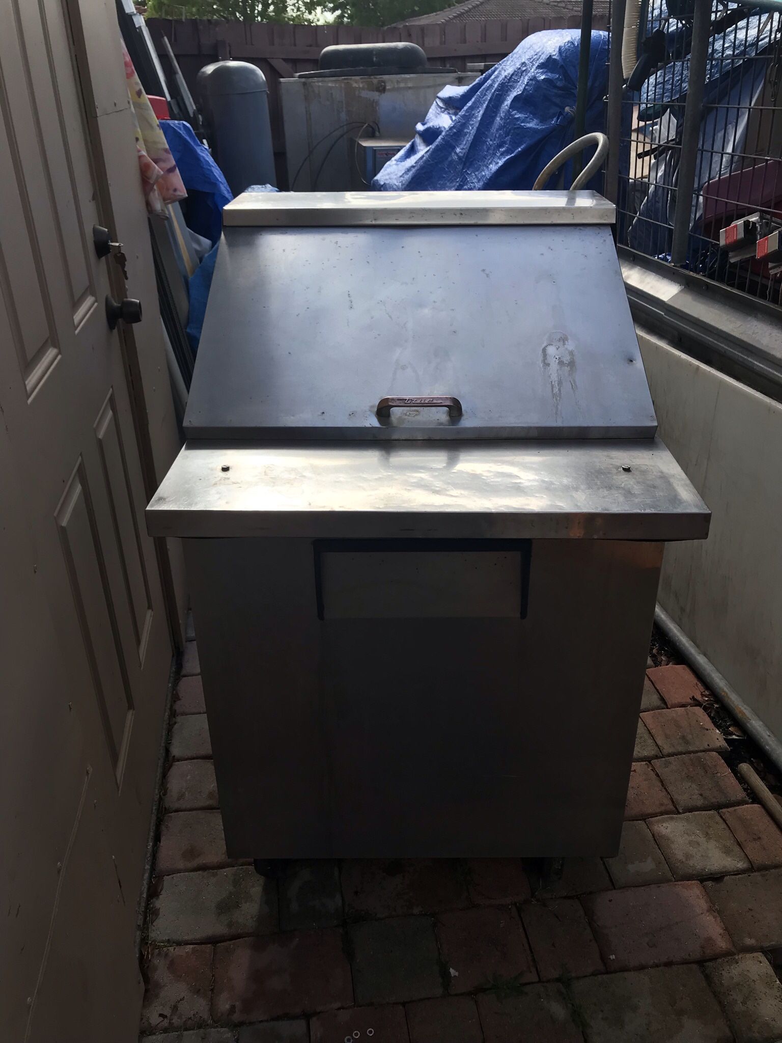 Mesa/nevera De Preparación Comercial Trabaja Perfecto Especial Para Food Truck X270$