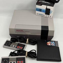 Nintendo NES Console Bundle With Mario Bros. Original NES-001