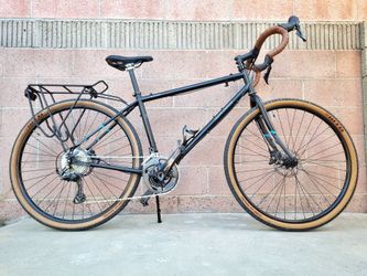Custom Novara Safari Gravel / Adventure Touring Bike - 19" Reynolds 520 Steel (GRX/XT)