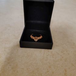 Morganite Rose Gold Ring