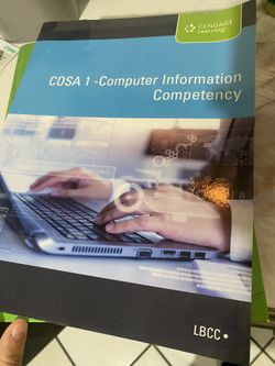 COSA - 1 Computer Information Competency