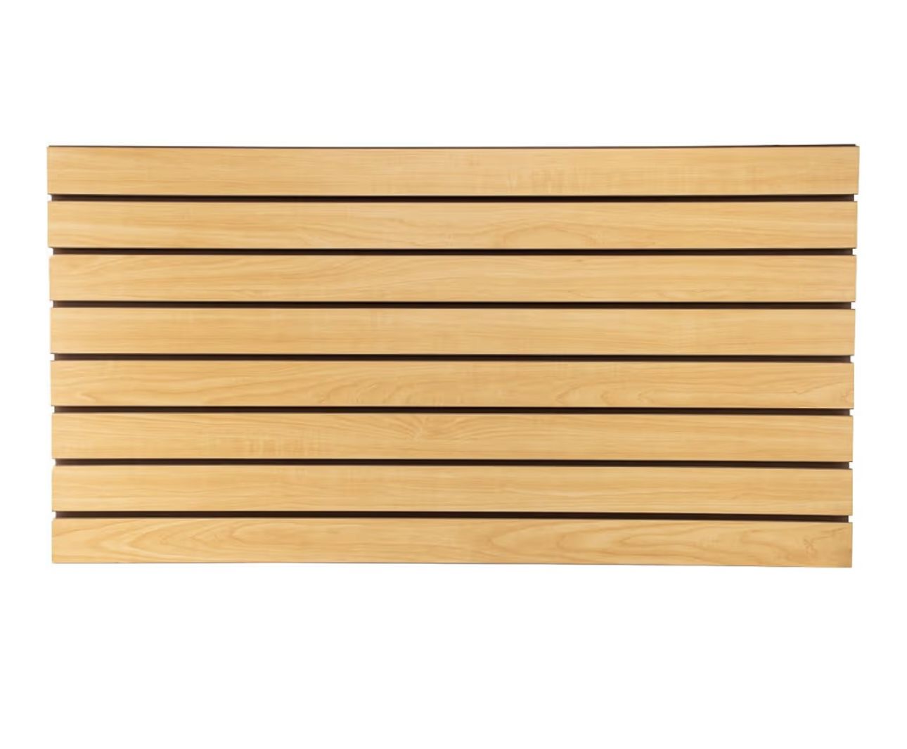 2 Pack Wood Wall Slat Panels