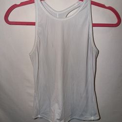 Ladies Small Lululemon white tank athletic shirt p/u Jamison, Pa