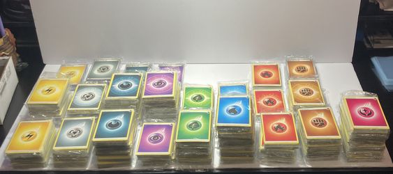 2017-23 Pokémon Energy Cards (69) Total Factory Sealed Packs. First Reasonable Offer Takes Them All…