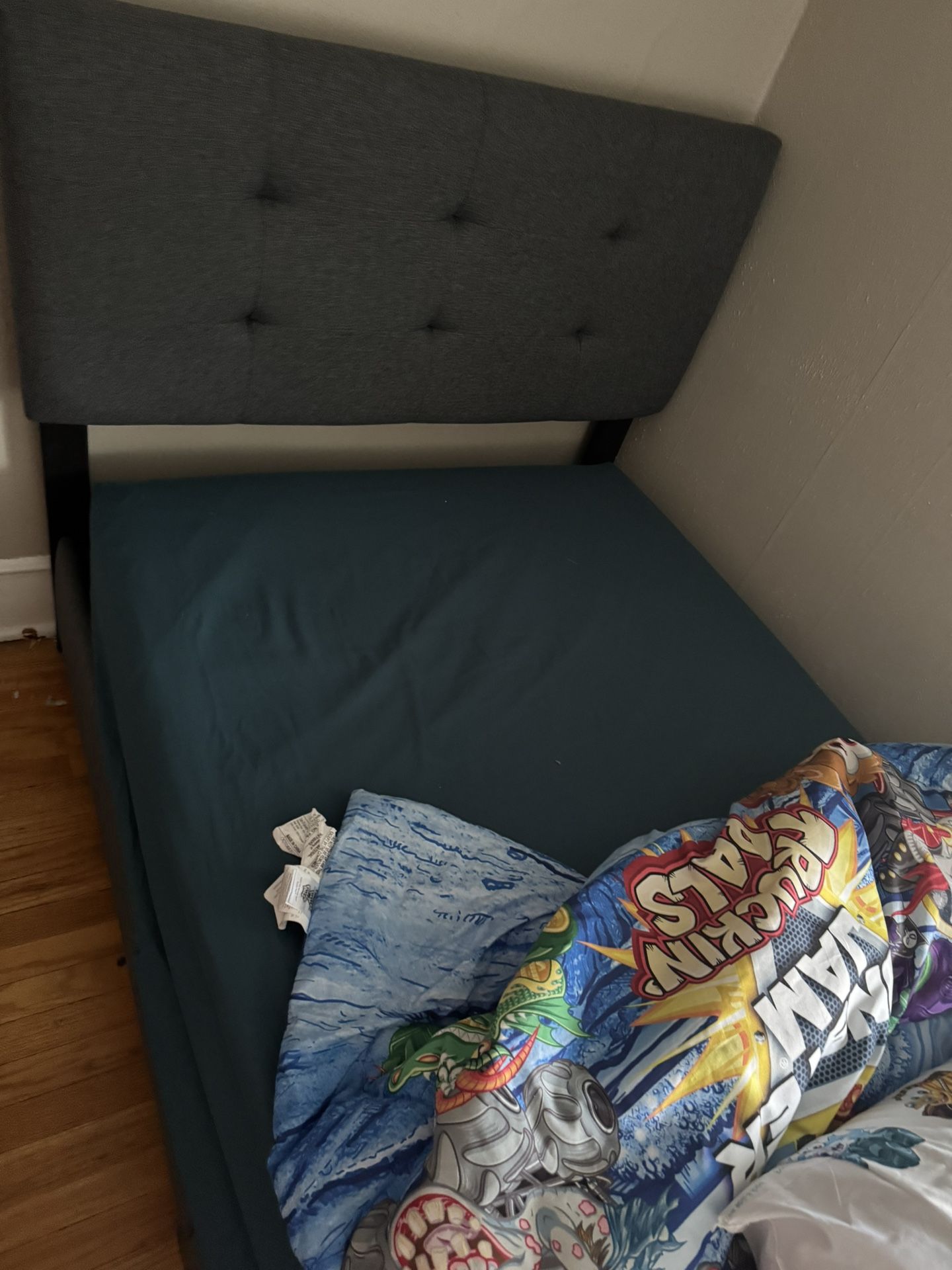 two twin beds