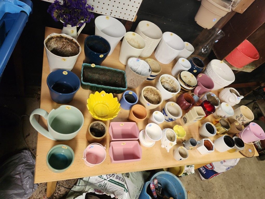Flower Pots All Sizes And Shapes