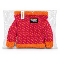 Dunkin Donuts x L.L. Bean Knit Sweater Cup Sleeve Koozie 2026 Limited Edition - New