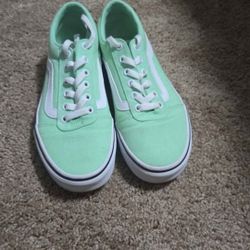 Vans turquoise
