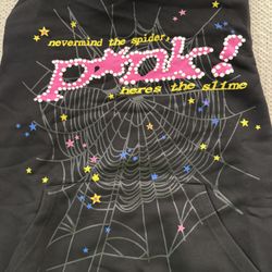 Pink Spider Hoodie 