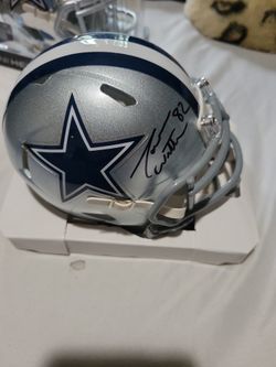Cowboy Mini Autograph Helmets