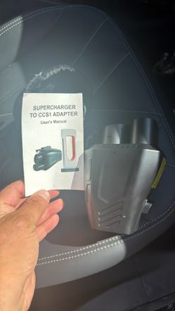 for NACS to CCS Adapter with Interlock, Max 500A 1000V Fast Charge for Tesla Supercharger Adapter, CCS1 Electric Vehicle Charger Compatible with Tesla