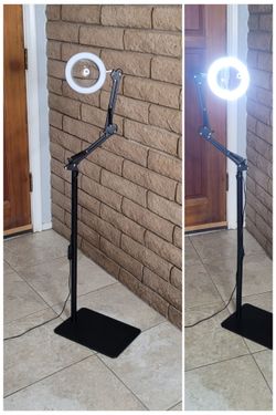 LED Magnifying Glass Light with Stand - Freestanding