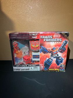🟢 Optimus Prime Transformers Universe G1 Series, 25th Anniversary, Comic DVD