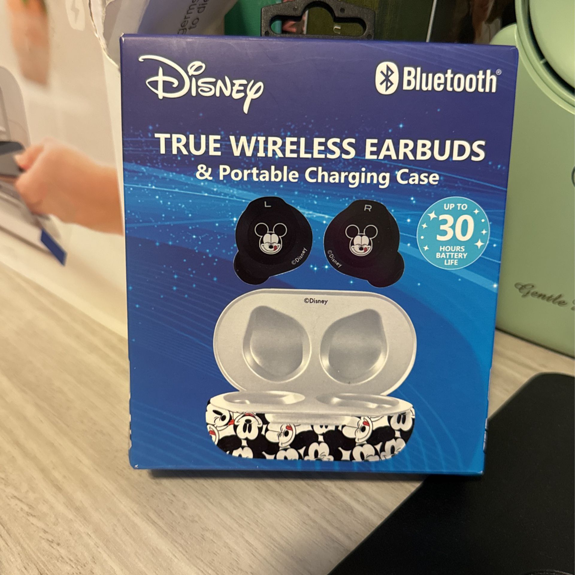 Disney True Wireless Earbuds And Free Apple Tag Holder