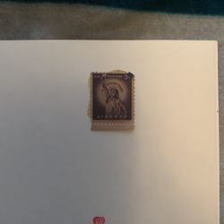 Rare Stamp 3 Cent No Used 