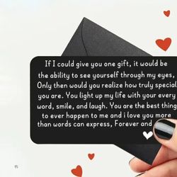 Black Metal Wallet Card 