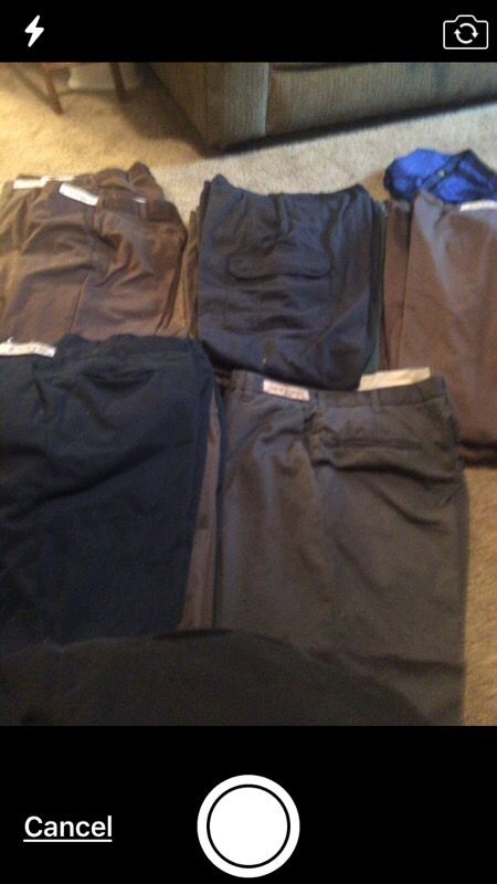 Gently used Cintas work pants