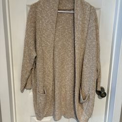 Rubbish Tan Women's Cardigan Sweater