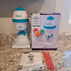 Snow Cone, Slushy & Shaved Ice Dessert Maker