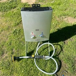 Propane, Camping Shower