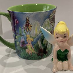 Tinker bell Mug And Figurine