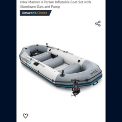 Fishing Boat Brand New In The Box Four Person Boat Inflatable Boat Brand New