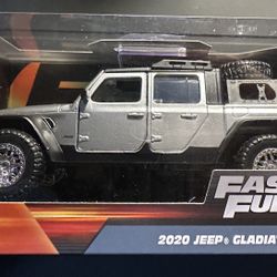 🔥Jada Hollywood : Fast & Furious 2020 Jeep Gladiator 1/32