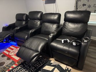 4 Theater reclines $1200