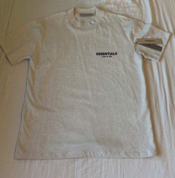 Essentials light oat shirt