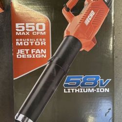 Echo 550 CFM VS Turbo 58-Volt Brushless Lithium-Ion Cordless Leaf Blower Tool only