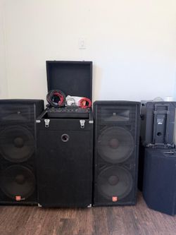 Dj jbl sistema de sonido