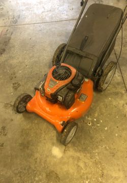 Used husqvarna push mower