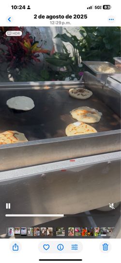 Plancha para tacos o pupusas