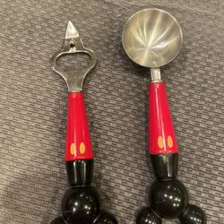 Mickey Mouse Bottle Opener / Ice Cream Scoop - $25