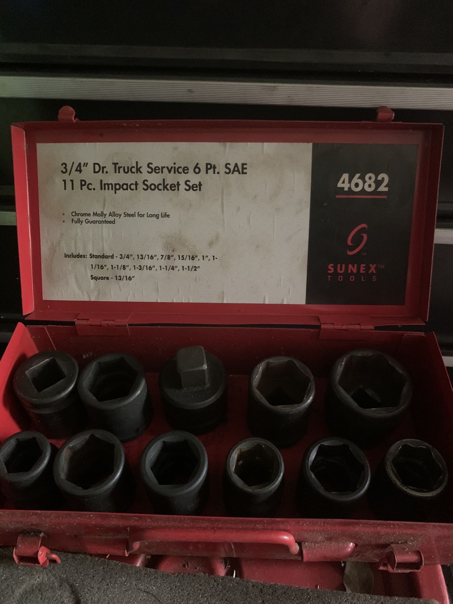 3/4 Impact Socket Set