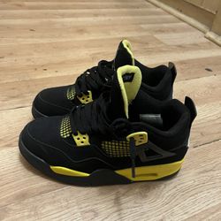 jordan 4 yellow thunder 