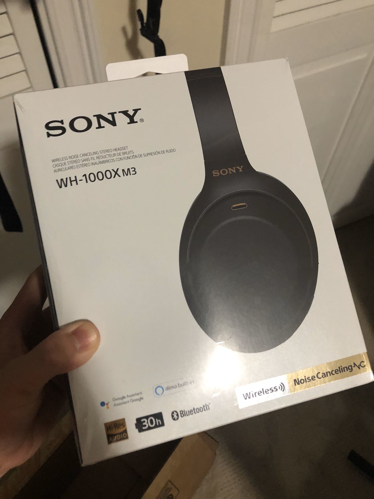 Sony headphones WH-1000X M3