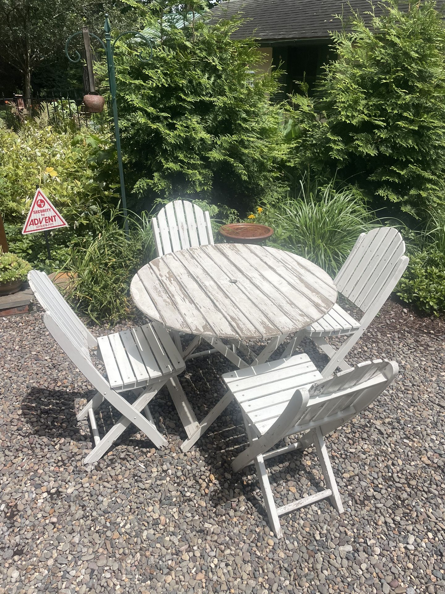 Vintage Table and Chairs. 