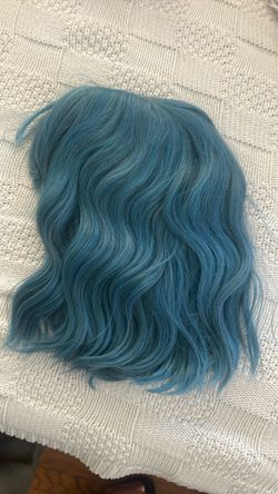 Blue Wig