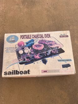 Sailboat Portable Charcoal Grill