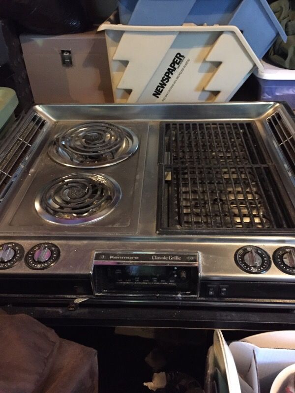 Kenmore classic grill range