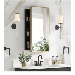 New Bathroom Medicine Cabinet with Mirror 