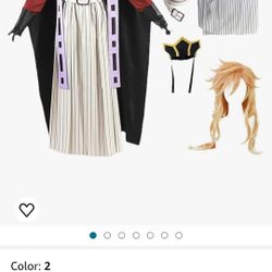 Douma Kimono Costumes for Men,Douma Kimono Uniform Outfits Douma Cloak Suit Halloween Costumes Unisex