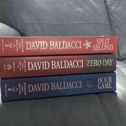 David Baldacci Book Set Of 3