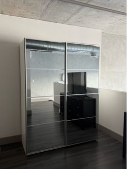 IKEA Mirrored Wardrobe