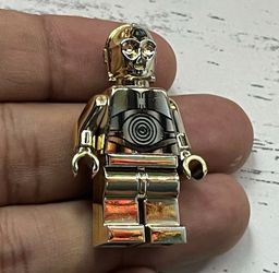 Lego Rare Star Wars Chrome Gold C-3PO Limited Edition 1/10,000