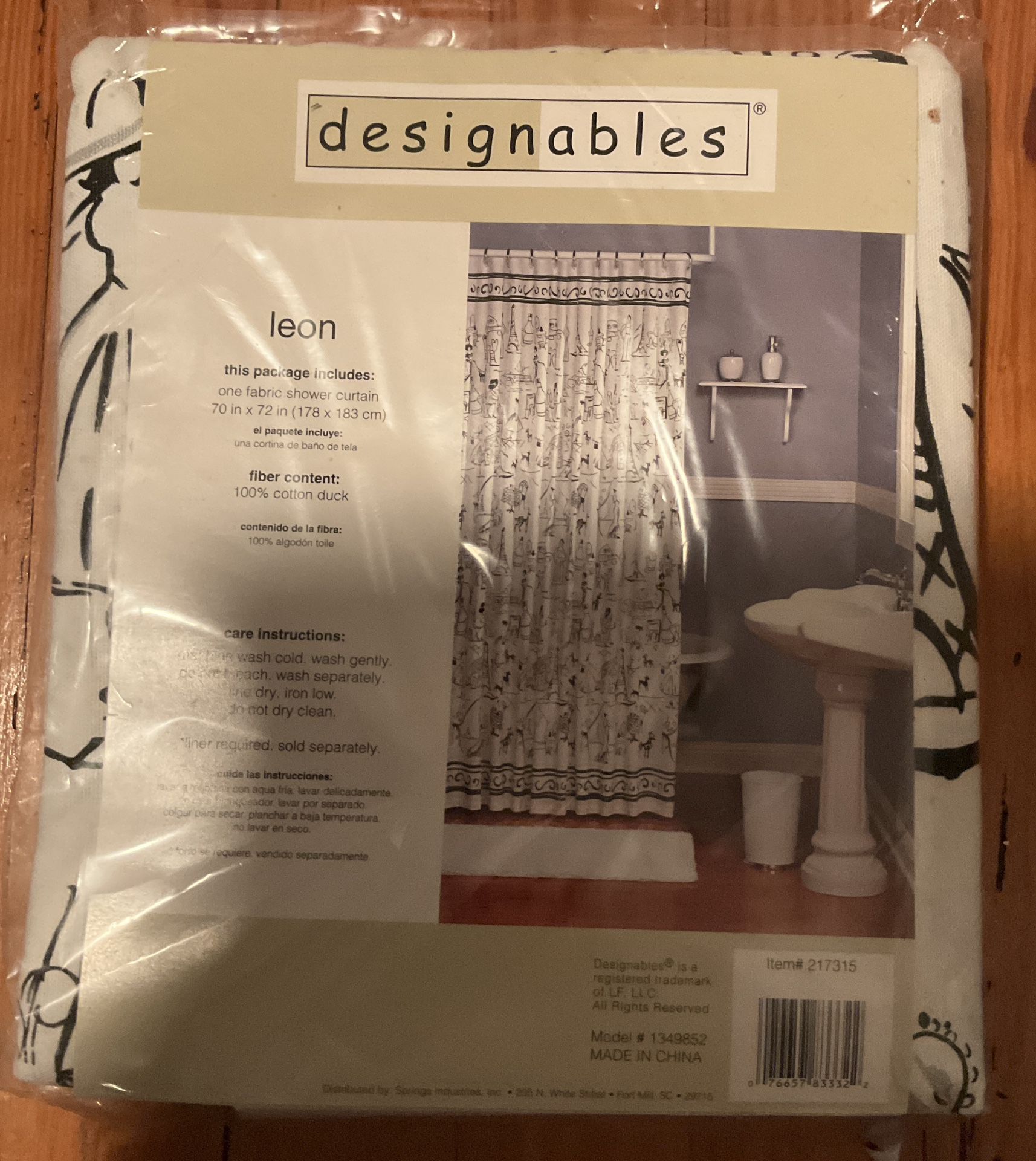 Designer Cloth Shower Curtain 
