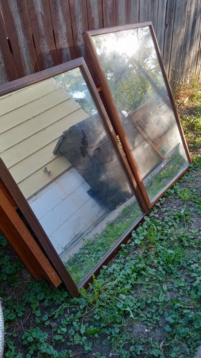 Tall Mirrors Good Condition $20.00 Each