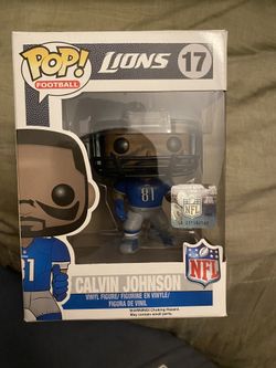 NFL Detroit Lions Calvin Johnson Funko Pop #17